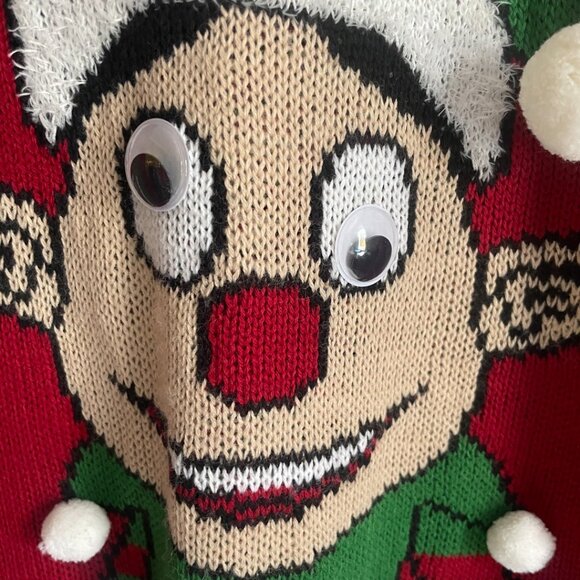 Ugly Christmas Sweater — Cheers Elf - Picture 3 of 9